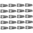 thumbnail image 1 of 12 piezas de clip para colgar de terciopelo (gris), clip para pantalones engrosado, clip flocado, clip portátil antideslizante, utilizado para bufandas y faldas, 1 of 5