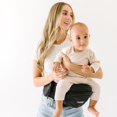 thumbnail image 1 of TushBaby - Portabebés Ergonómico con Asiento de Cadera y Almacenamiento, Negro, 1 of 7