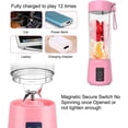 thumbnail image 5 of Jinsinto Portable Blender Smoothies Personal Blender Mini Shakes Juicer Cup USB Rechargeable., 5 of 5
