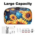 thumbnail image 3 of Butterfly Digital Storage Bag with Oxford Cloth Material - Waterproof USB Pouch, Digital Pouch, Cable Organizer Storage for Cell Phone Charger Cord - 5.9x9.44x3.14 in, 3 of 6