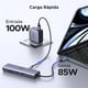 thumbnail image 2 of Hub USB C UGREEN Plata 7 en 1 Adaptador a HDMI 4K 60Hz Gigabit Ethernet Carga 100W Lector de Tarjeta, 2 of 9