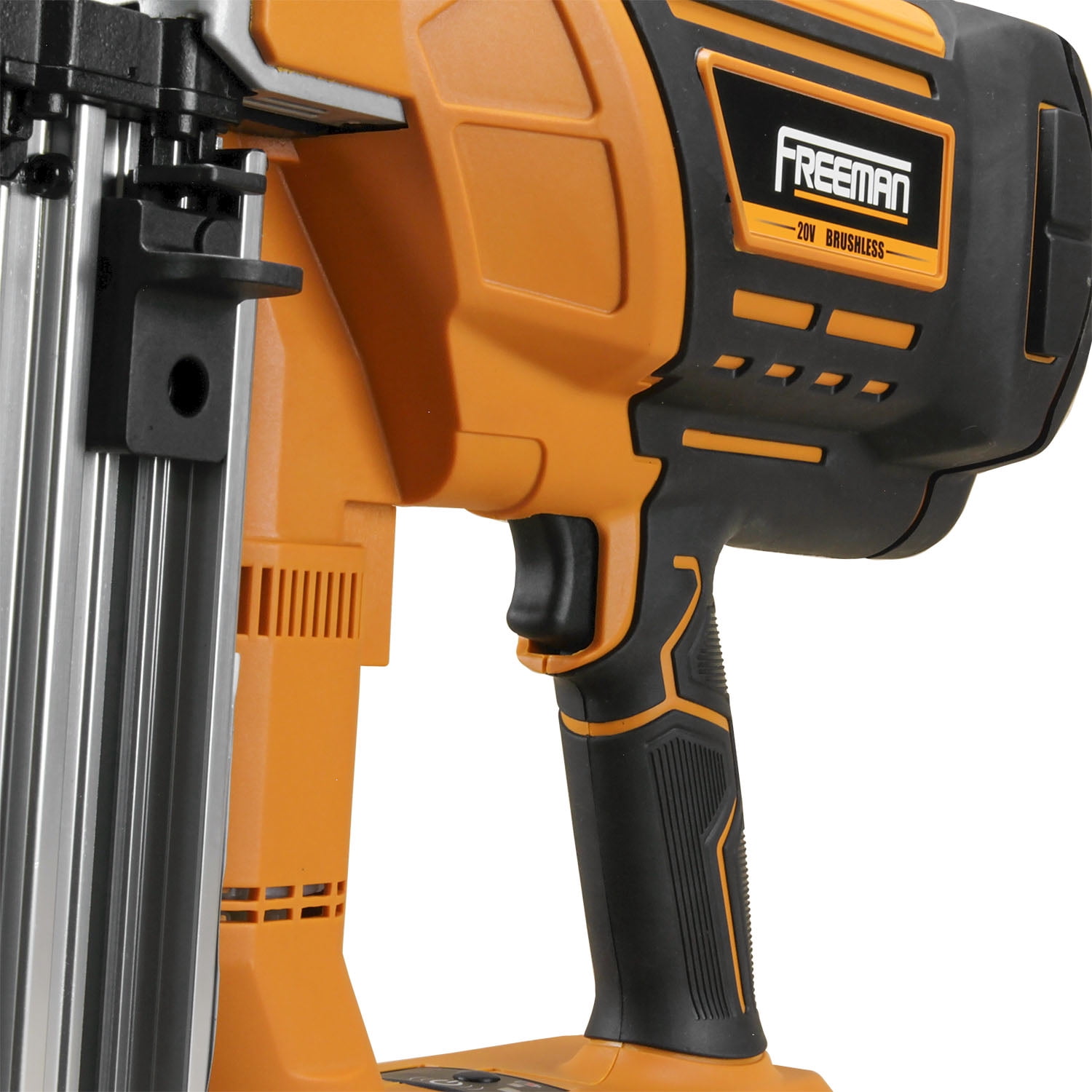 Freeman PE20VTCSPN40 20 Volt Cordless and Brushless 1-1/2" Concrete Nailer (Tool Only) – 750 Shots per Charge