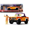 thumbnail image 1 of Jada 32046 1973 Ford Bronco Pickup Truck avec Figurine Macho Man Randy Savage Diecast WWE 1 par 24 Modèle Réduit de Voiture, 1 of 10