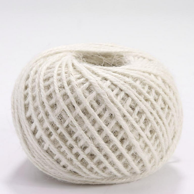 30 Roll Balls - White Cotton String Thread Rope Roll Twine Decoration Craft  Gift
