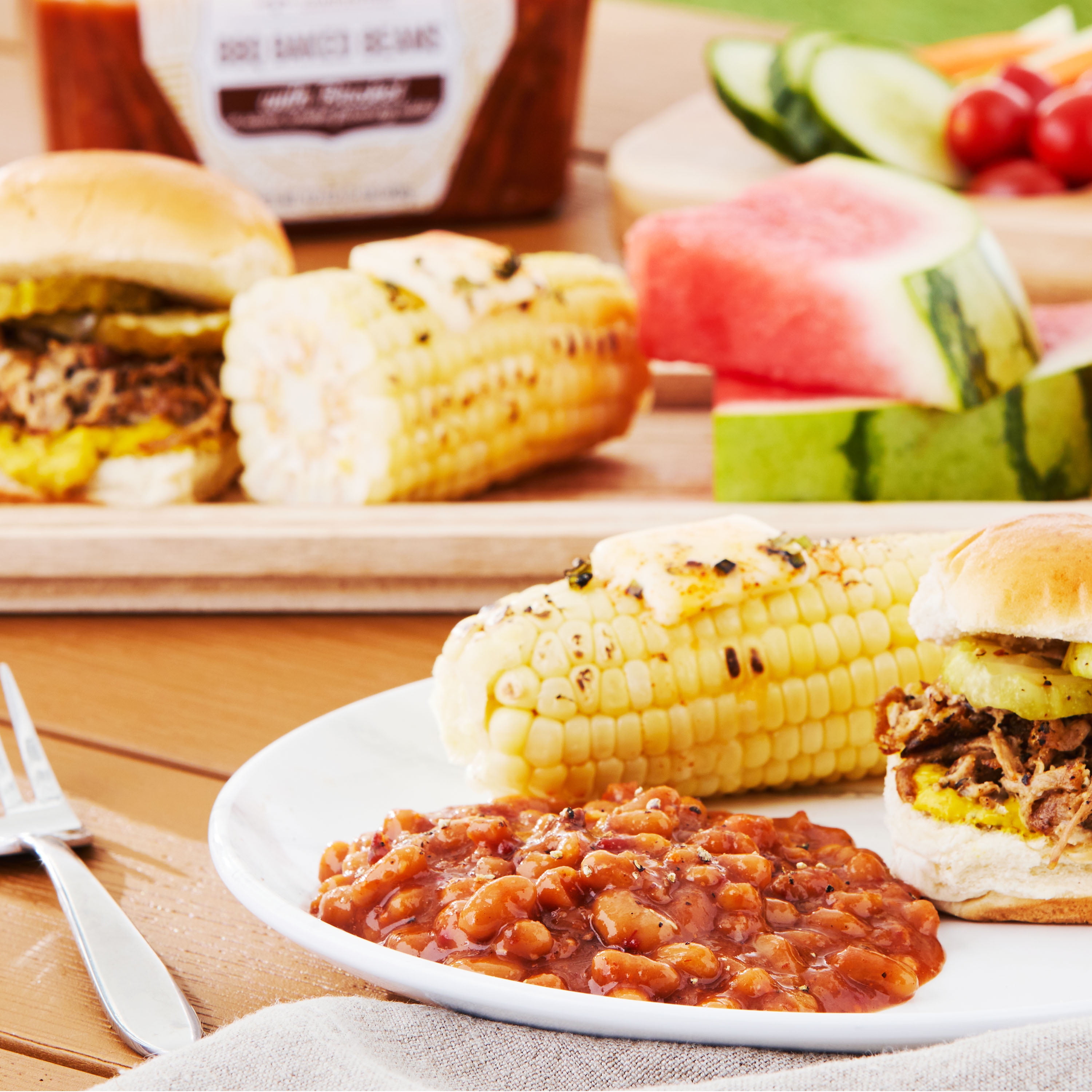 Freshness Guaranteed Baked Beans with Brisket, 32 oz Tub (Refrigerated)