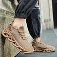 thumbnail image 5 of Mens Plus Size Stylish Woven Knit Sneakers - Fashion-Forward & Breathable Design - Non-Slip, Comfortable, Perfect for Outdoor Adventures, 5 of 5