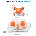 thumbnail image 3 of MVRLSH Clearance! Mini With LED Lights 4 Rc Plane 6 0 Basic Flight 360° Rotation Rc Planes For Kids Suitable For Indoor And Outdoor Flight Toys, 3 of 9