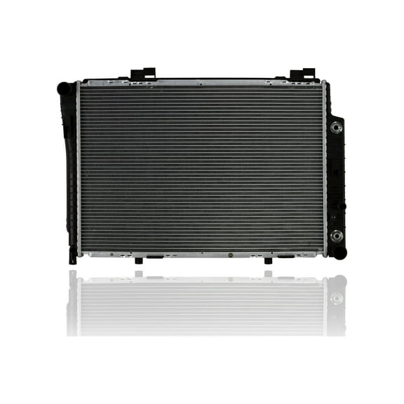 Radiator - Pacific Best Inc. Fit/For 2212 98-00 Mercedes-Benz 202 C280 Automatic V6, 98-04 SLK230 - Plastic Tank, Aluminum Core