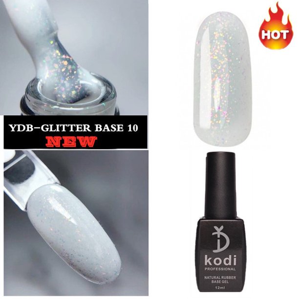 KODI 12ml Gel Base Natural 2 en 1 brillo camuflaje Base Gel esmalte de uñas botella de plástico UV capa superior botella de plástico Gellak Deng Xun unisex