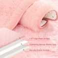 thumbnail image 5 of Homore Cute Fluffy Velvet Carpet Soft Washable Area Rugs for Bedroom/ Living Room Decoration,8'x10',Pink, 5 of 8