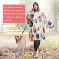 thumbnail image 4 of Wearable Oversized Blanket,Halloween Treats Pattern Wearable Blanket Hoodie for Adults,Cozy Hooded Blankets with Super Pockets,Super Warm Fuzzy Pullover for Women & Men, 4 of 6