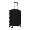 thumbnail image 3 of Uemuo Cute Black Dog Printed Washable Luggage Cover - Fashion Suitcase Protector Fits 18-32 Inch Luggage -, 3 of 9