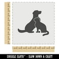 thumbnail image 2 of Cat and Dog Sitting Together Pet DIY Cookie Wall Craft Stencil - 9.0 Inch, 2 of 5