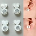thumbnail image 4 of 20x Earring Lifter Backs Acrylic Earring Support Backings for Heavy Earrings Hot, 4 of 9