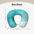 thumbnail image 5 of Cauagu Tranquil Ocean Canoe Journey Pattern Travel Pillow Memory Foam, U-Shaped Neck Pillow Neck and Head Support Portable Travel Pillow Suitable for Planes & Trains, 5 of 8