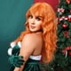thumbnail image 3 of Peluca de cosplay para mujer, pelucas rizadas para fiestas diarias, peluca realista natural, 3 of 8