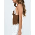 thumbnail image 5 of Biezeib Women Camisoles Lace Patchwork V-Neck Sleeveless Backless Tank Tops Summer Vests Tops Streetwear, 5 of 6