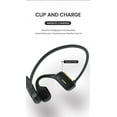 thumbnail image 4 of IP68 Waterproof Swimming Headphones, Bone Conduction Bluetooth 6.0 Headphones, Built-in 32GB MP3 Player, Soft Lightweight Open-Ear Design for Swimming Marathons Showers Cycling (Black), 4 of 7
