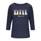 thumbnail image 4 of Camiseta de Cuello Redondo Impresa Casual de Manga 3/4 de Mujer Y Blusas, Tops de Moda de Otoño E Invierno, 4 of 7