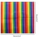 thumbnail image 3 of Pañuelo para la cabeza Jadeshay arcoíris 2 unidades accesorio orgullo Gay diadema disfraz, 3 of 12