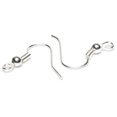 thumbnail image 2 of Jewelry Basics Crochets en Métal 46/pkg Argent Brillant, 2 of 2