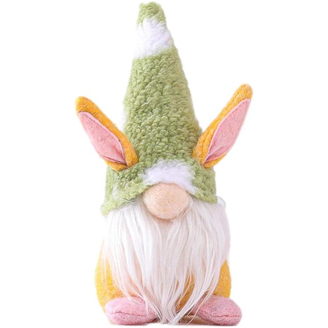 Pascua, Muñeco De Pascua, Conejo Sin Rostro, Adornos De Conejito, Bonitos Suministros De Decoración Suave Para El Hogar Para La Oficina De Bodas Advancent HA040803-03