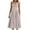 03-Gray, variant on Ecqkame Women's Wedding Guest Dress Solid Color Sexy Slip&nbsp;Party Dress Tummy Control Pleated Suspender Large Hem Dress 03-White M