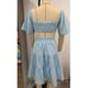 thumbnail image 1 of Vestido de verano para Mujer NikouMX dobladillo Fruncido con volantes Corto Acampanado Fruncido Ahuecado Manga Corta, 1 of 3