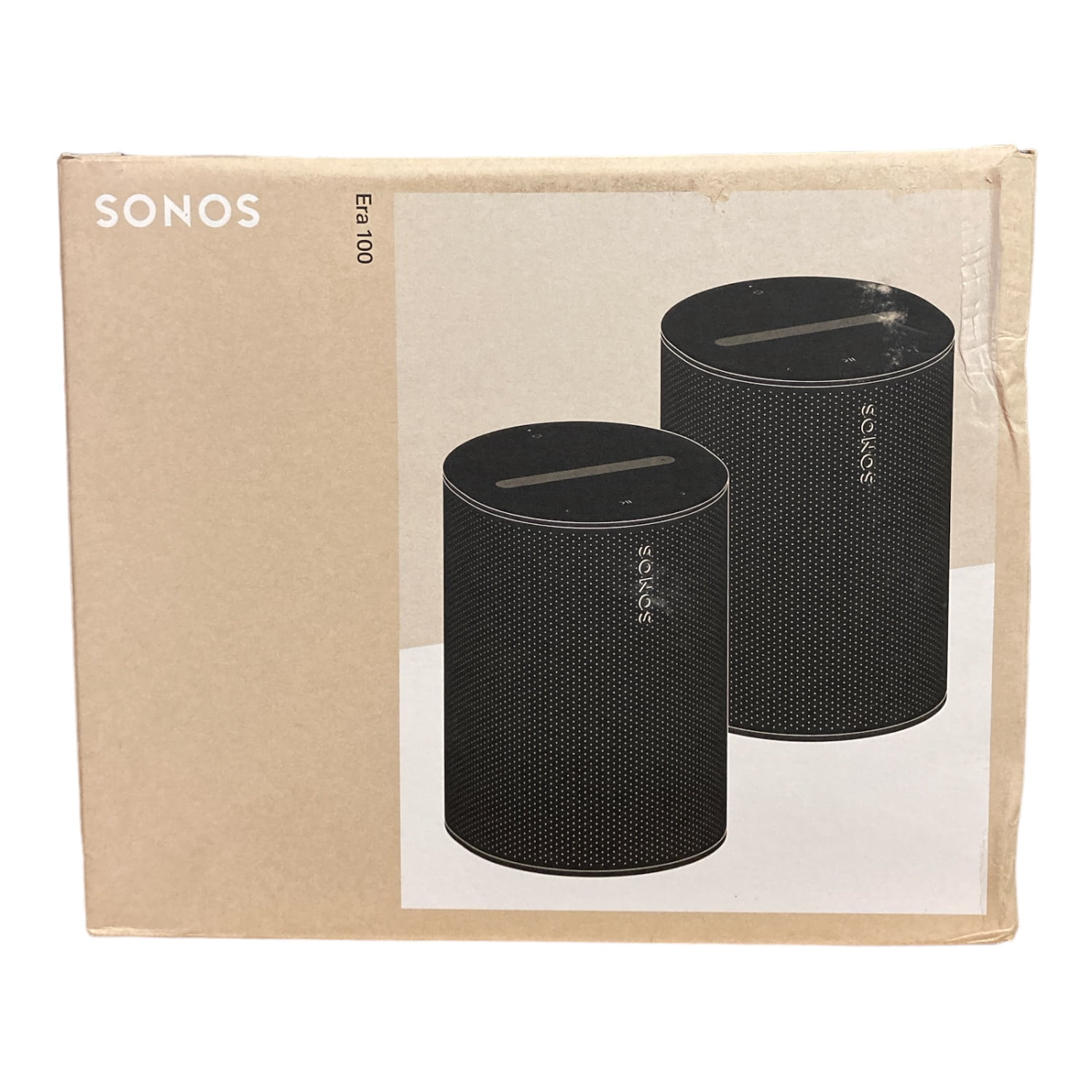 Sonos Era 100 Wireless Speaker - Black 2 Pack