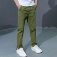 thumbnail image 2 of Gibobby Boys Pants Toddler Boys Joggers Pants 12 Months 2T 3T 4T 5T Kids Athletic Soft Sweatpants With Pocket Drawstring Toddler Jogger Pants(5-6 Years,Green), 2 of 7