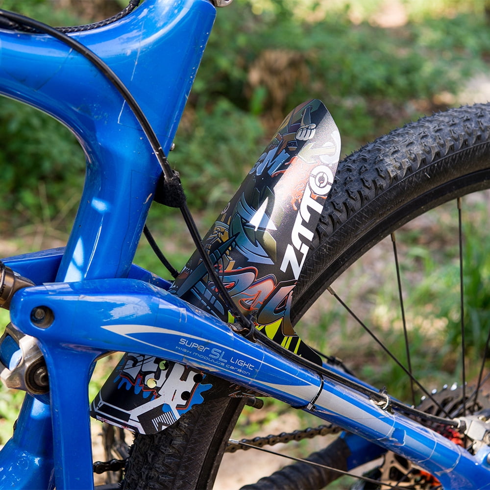 ZTTO MTB Mudguard Bicycle Dirtboard Lightest Front Back Short Long Mudguards for Mountain Road MTB Bike As shown short Walmart