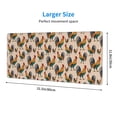 thumbnail image 2 of Rocae Rooster for Gaming Mouse Pad, Mouse Pad Large, Office Computer Keyboard Mousepad, Keyboard and Mouse Pad with Stitched Edges,31.5 x 11.8 in, 2 of 5