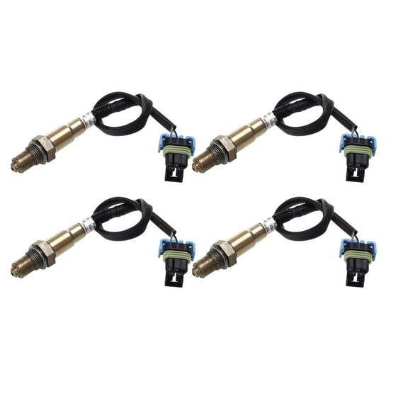 Maxfavor 4X O2 Oxygen Sensor for Chevrolet Equinox 2010-2012 3.0L 3.6L Buick GMC Upstream Downstream