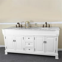 Bellaterra Home 72 in Double sink vanity-wood-espresso