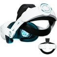 thumbnail image 6 of Adjustable VR Headset for Meta Quest 3 & 3S - Comfortable, Replaceable, Head Strap - VR Accessories for Enhanced Immersive Experience-White, 6 of 6