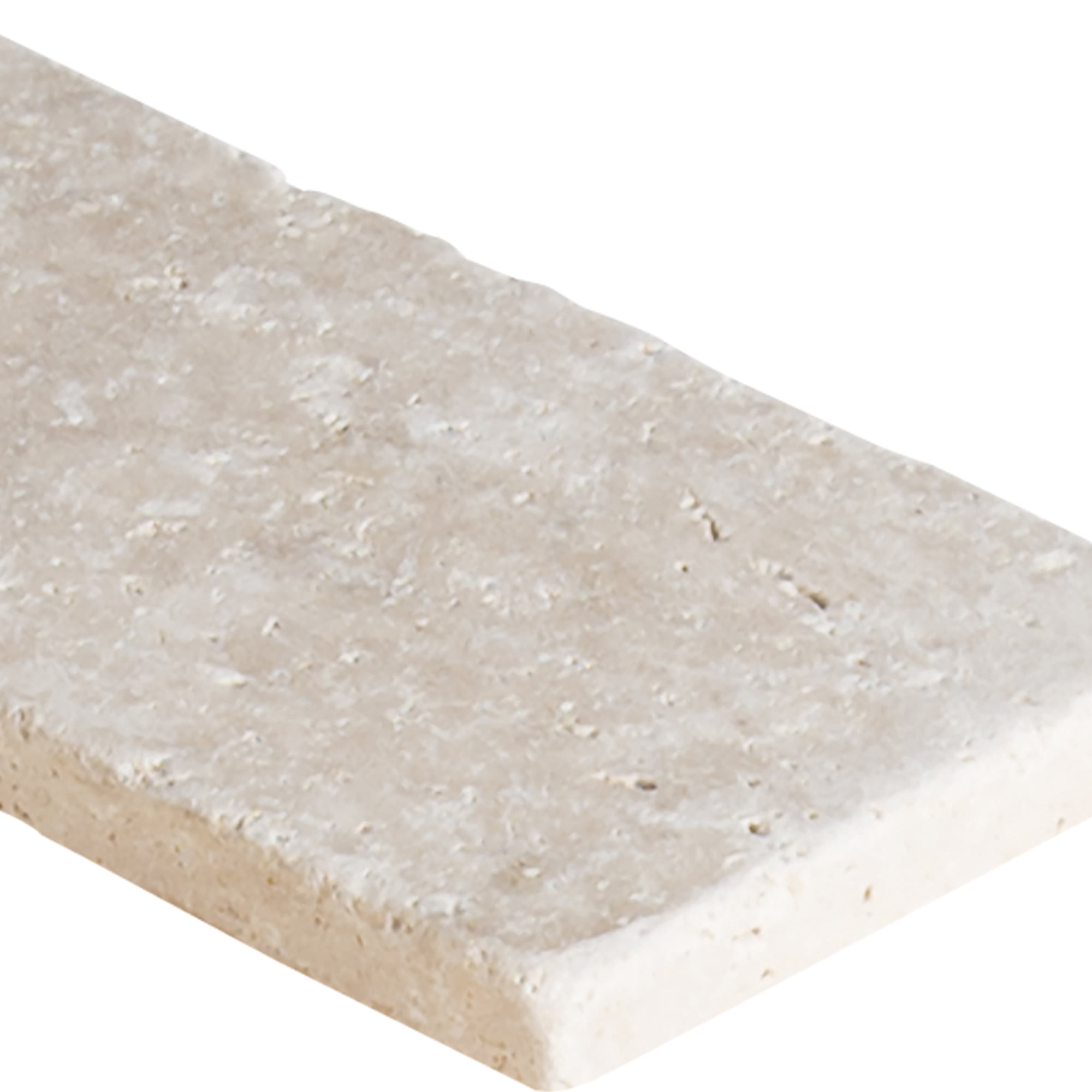 MSI Bologna Chiaro 3 in. x 6 in. Textured Travertine Floor and Wall Tile (1 sq. ft. / case)