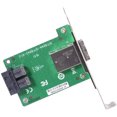thumbnail image 4 of Cablecc Adaptateur Femelle Double Ports Mini SAS HD SFF-8644 vers Interne SAS HD SFF-8643 PCBA avec Support à Profil Bas, 4 of 5