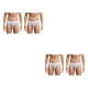 thumbnail image 1 of Jumpingount 2x cuerpo delgado sellado Flexible ropa interior para hombre calzoncillos para aspecto Sexy ropa interior para hombre calzoncillos Sexy blanco 3XL 2Conjunto, 1 of 6