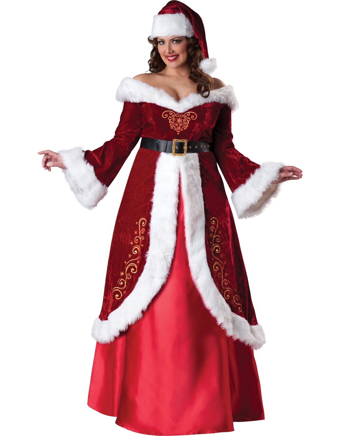 plus size santa outfit