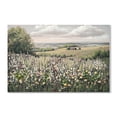 thumbnail image 6 of Euroco Vintage Landscape Wall Art, Framed Canvas Meadow with Flowers Art,Classical Wilderness Painting Hallway Decor,Painting Bedroom Bathroom Office, 24"x36", 6 of 7