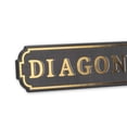 thumbnail image 4 of Decoración de pared de madera de Harry Potter Diagon Alley, 16 x 3 cm, Open Road, 4 of 7