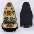 thumbnail image 5 of Chririnla Universal Maple Leaf Boho Mandala Print Front Seat Cover Set of 2, Washable Soft Seat Protector, Vehicle Seat Protector Car Covers for Auto Sedan SUV Truck Auto Accessories, 5 of 7