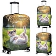 thumbnail image 2 of Happy Retirement with Devon Rex Enjoy Life Rest Time Travel Luggage Cover Cat Lover Kitten Owner Gifts Suitcase Dust Protective Decor - 02027, 2 of 5