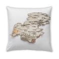 thumbnail image 2 of Ahgly Company Color Focus White Indoor Throw Pillow, 18 inch by 18 inch, 2 of 6