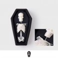 thumbnail image 7 of Kiddiway Halloween Vampire Skull Tombstone Candle - Coffin Design for Home Decor, Halloween Party, Halloween Figurines, and Spooky Themed Gift Giving,C, 7 of 7