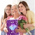 thumbnail image 4 of Gifts for Mom from Daughter Son on Mothers Day, Throw Blanket, Mom Gifts, Mom Gifts from Daughters, Gift for Mom, Birthday Gifts for Mom, Presents for Mom, Throw Blankets for Mom, 50"×60"(Purple), 4 of 6