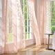 thumbnail image 5 of Cortinas transparentes Jinchan Belrose, diseño floral rosa, 160 x 160 cm, 2 paneles, 5 of 8