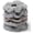 Grey, variant on 5 count Furry Scrunchies -Elastic Hair Scrunchies  Hair Ties Ponytail Holder Hair Bands Fuzzy Hair Accessories for Women and Girls()