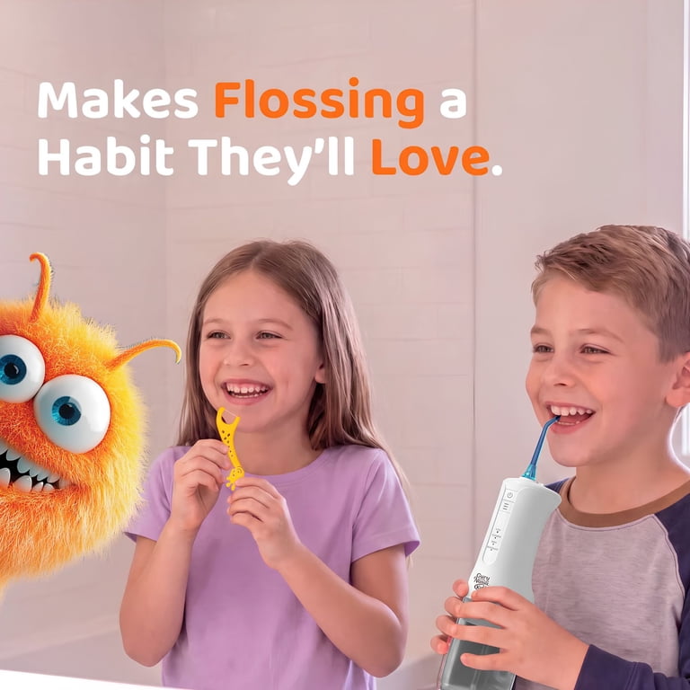 GuruNanda Kids Water Dental Flosser, 4 Modes photo 4