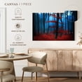 thumbnail image 5 of Elephant Stock Forest During Autumn Wall Art - Horizontal Canvas Wall Art - Dining Room Wall Decor - Floral And Botanical Canvas - Black And Red Decor - 45" x 30", 5 of 8